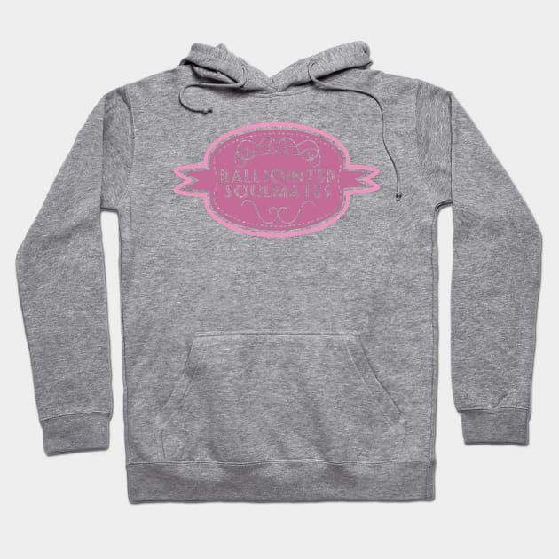 Balljointed Soulmates Design rose Hoodie by Qwerdenker Music Merch